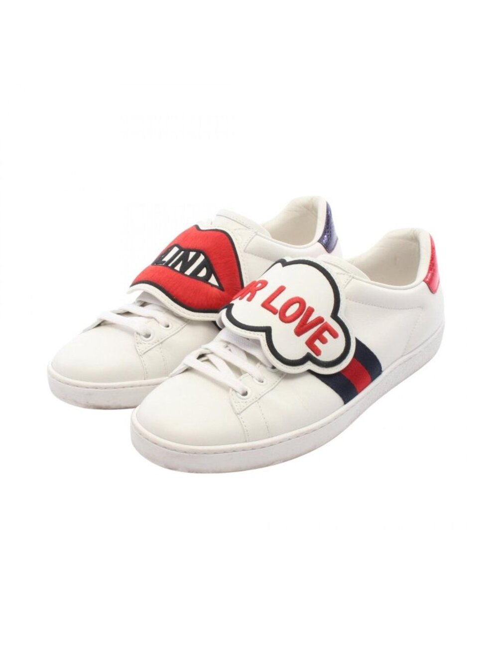 Gucci Sneakers Ace Blind for Love Leather